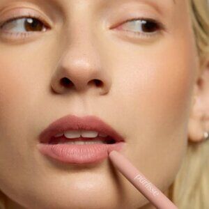 🔥3/$30 NIB Purlisse Beauty Velvet Crush Lip Liner Shade Mauve Berry Full Size